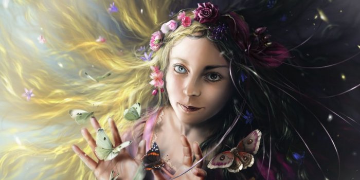 1167x700 Fairies Butterflies Glance Fantasy Girls fairy batterfly wallpaper