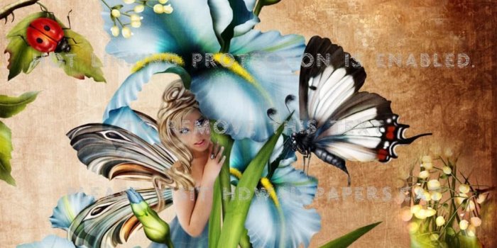 1024x768 2020 Other | Images: Fairies And Butterflies Wallpaper