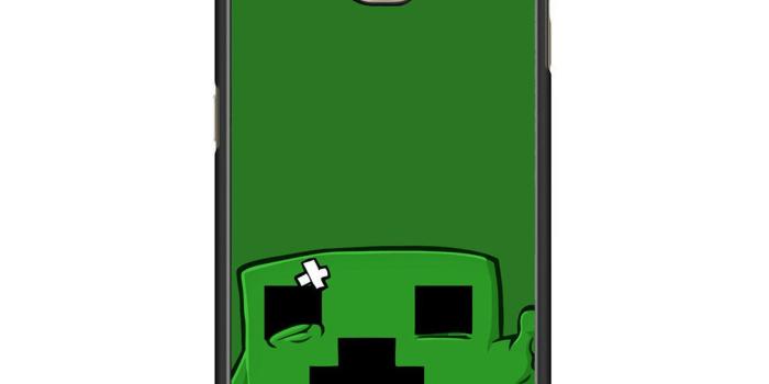 1024x1024 Sad Minecraft Creeper Samsung Galaxy S6 Case