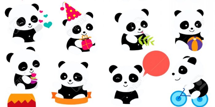 1222x1170 Free collection of Panda clipart wallpaper. Download on Bankkita