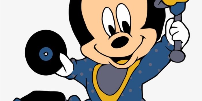 820x1014 Baby Mickey Dj Music Mouse Wallpaper Clipart Png - Gif Mickey Baby