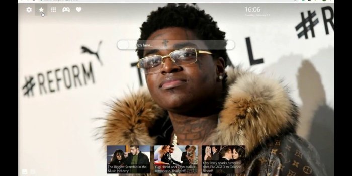 1280x720 Awesome Kodak Black HD Wallpaper New Tab Chrome Theme - Try Now!!!