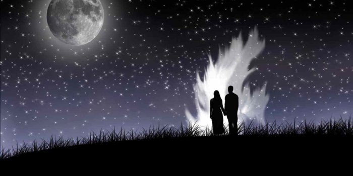1600x1230 Couple See Night View Wallpaper - Baltana