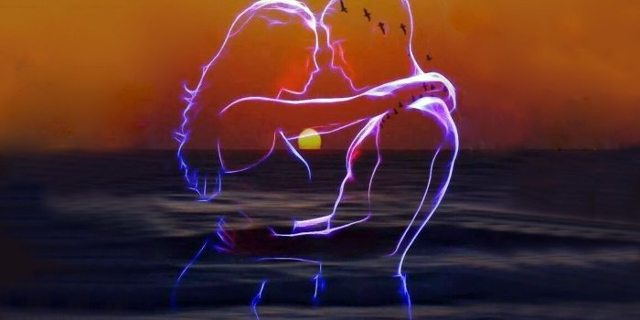 1920x1200 Romantic Loving Couple In The Moonlight, Hugs4785 : Wallpapers13.com