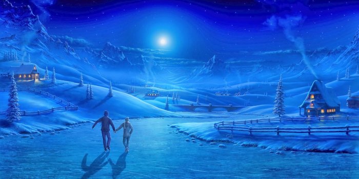 1600x1000 Moonlit Dance Wallpapers