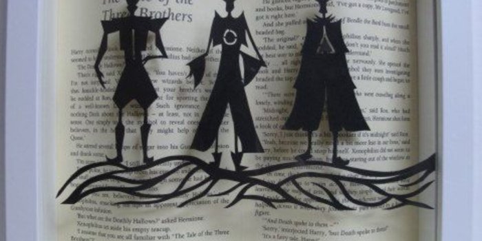 1920x2560 486c1714 The Three Brothers - Harry Potter framed art - paper