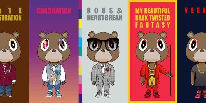 3526x1052 Kanye West Bear Wallpaper (31+ images) on Genchi.info