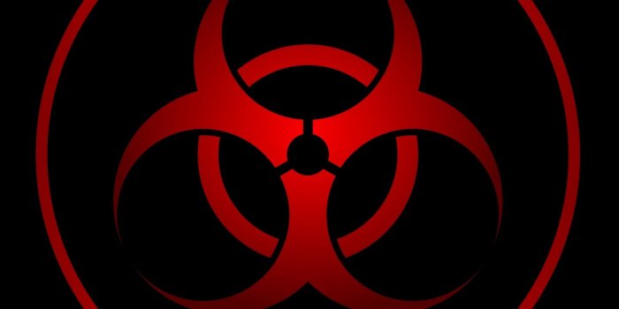 1440x2560 Download wallpaper 1440x2560 radiation, sign, symbol, red, black qhd