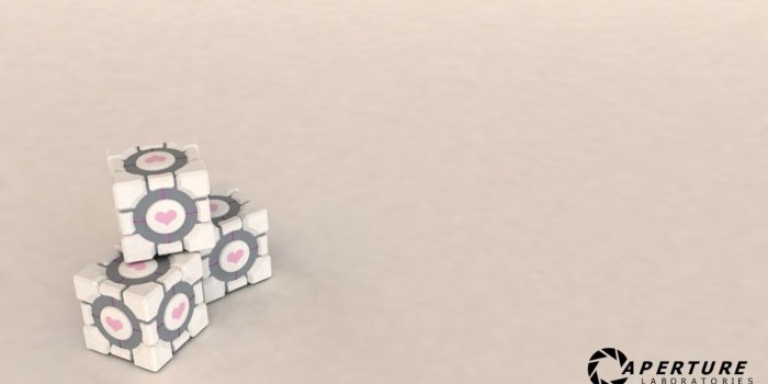 1244x700 Portal Companion Cube Portal 2 wallpaper | 1920x1080 | 212998