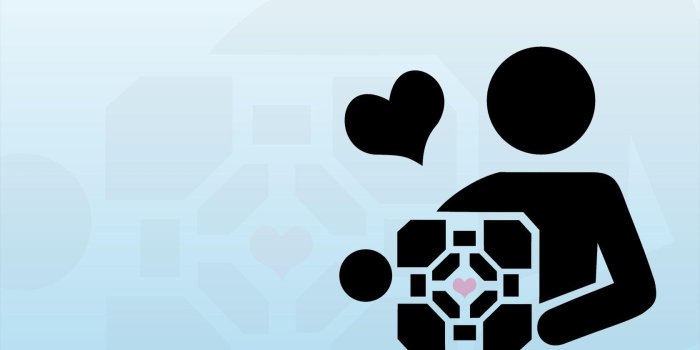 1680x1050 Companion Cube Wallpapers