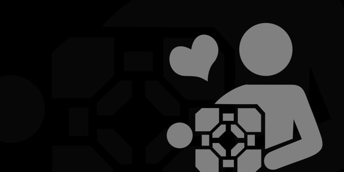 1680x1050 Portal Companion Cube Background | for science, you monster | Portal