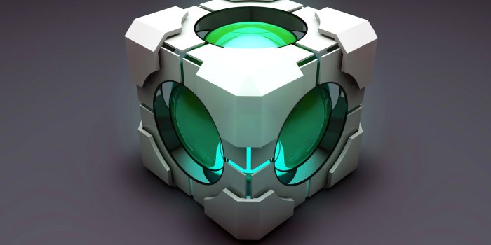 1920x1200 Portal Companion Cube wallpaper - Game wallpapers - #15076