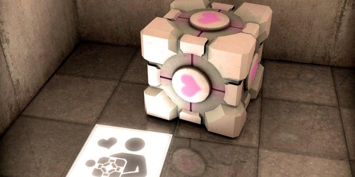 1440x900 Companion Cube Wallpaper | 1440x900 | ID:28750