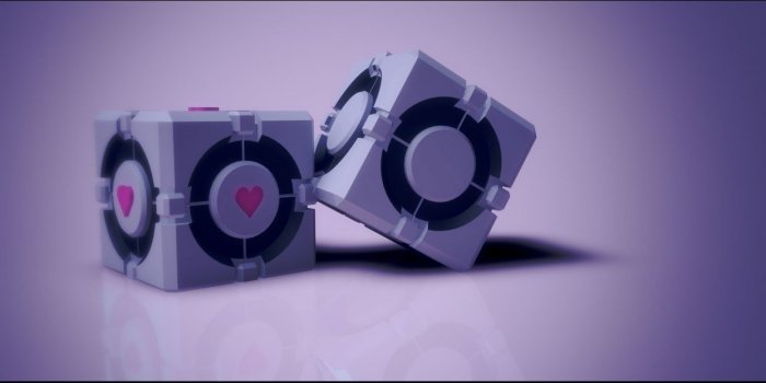 1244x700 Companion Cube Portal 2 wallpaper | 1920x1080 | 335738 | WallpaperUP