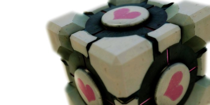 1920x1080 Minimalist Wallpaper Dump | Geeky | Companion cube, Portal 2