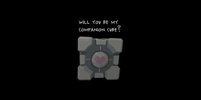 1680x1260 Companion cube wallpaper Gallery