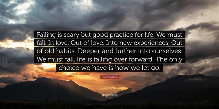 3840x2160 Troian Bellisario Quote: “Falling is scary but good practice for