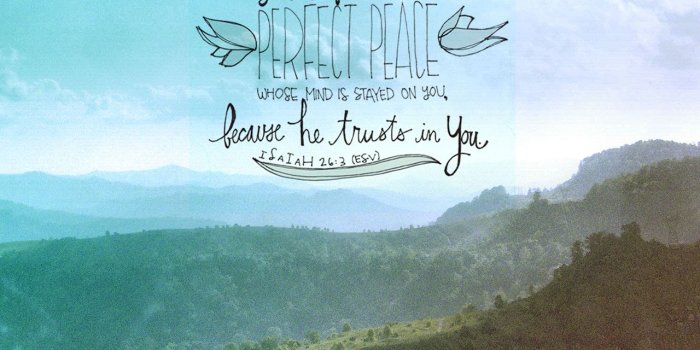 1280x1024 In Perfect Peace Christian Poetry By Deborah Ann - Rest In Perfect