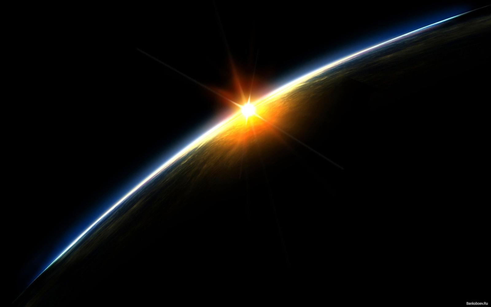 2560x1600 Desktop earth sun and moon wallpaper