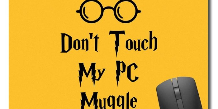 1050x1033 Eagletail India Harry Potter- Don’t Touch My PC Muggle Mouse Pad