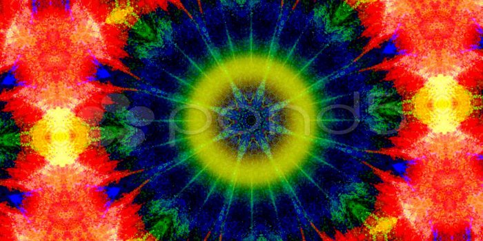 1500x800 Neon tie dye phone wallpaper