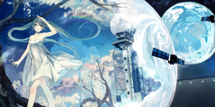 2560x1024 Dual monitor Hatsune Miku wallpapers, HD backgrounds