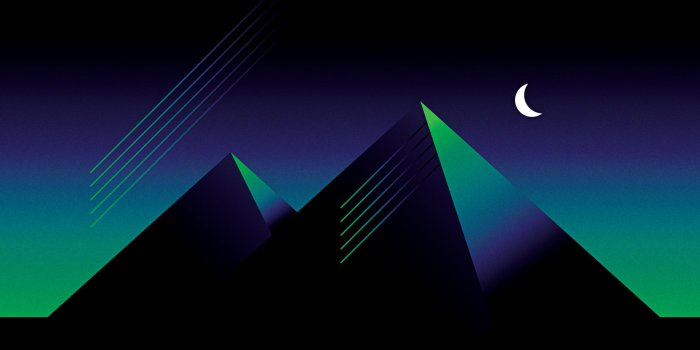 2560x1600 Wallpaper of Abstract, Pyramid, Minimalism, Blue, Black, Green