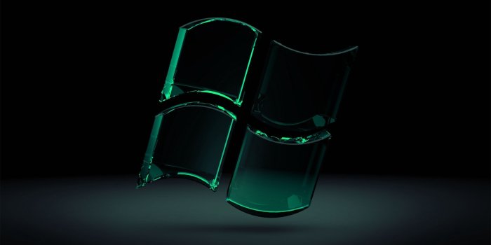 1920x1080 Download wallpaper 1920x1080 windows, green, black, glass full hd