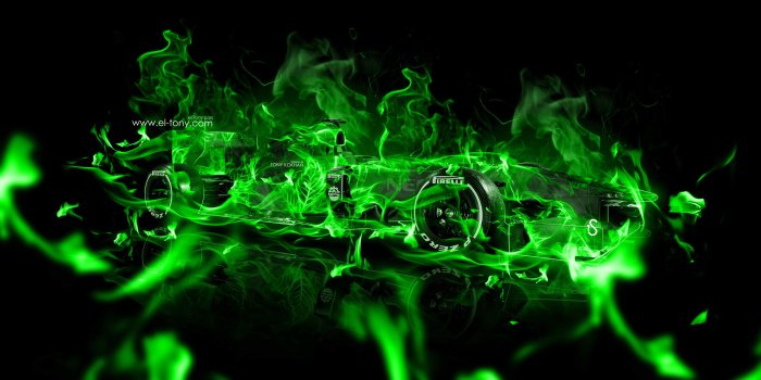 3840x2160 Black Green Wallpapers HD