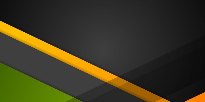1332x850 Wallpaper line, green, geometry, black, design, orange, color