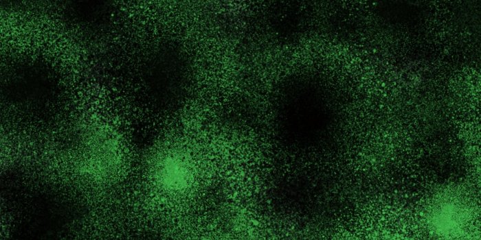 2048x1152 Download wallpaper 2048x1152 spots, black, green, dots ultrawide