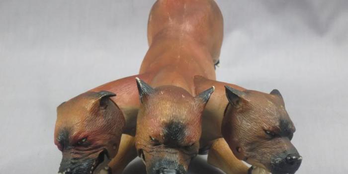 1024x768 Details about WARNER BROS. 2007 HARRY POTTER MOVIE 3 HEADED DOG FLUFFY  MOVING PARTS PLUSH TOY