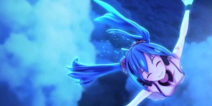 1280x720 Hatsune Miku #2 - Animated wallpaper - Dreamscene - HD + DDL▼