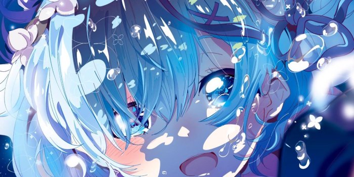 1280x800 Anime blue hair and eye Hatsune Miku HD wallpaper download