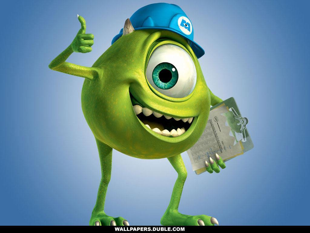 1024x768 MIKE! - Monsters, Inc. Wallpaper (4207219) - Fanpop