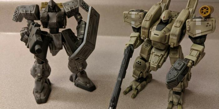 1600x1200 Front Mission 3 Action Figure Series #01 & #03 ArtFx Kotobukiya Loose  incomplete