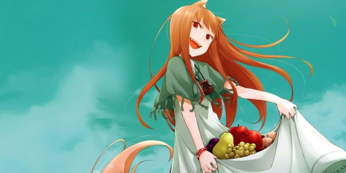 1920x1080 HD wallpaper: anime, anime girls, wolf girls, Ahri, Photoshop, one