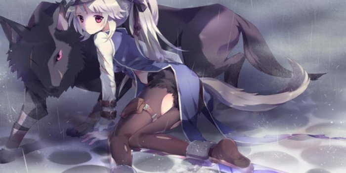 1280x800 Anime Wolf Girl Wallpaper 1280x800 px, #71O3XPQ - Picserio.com