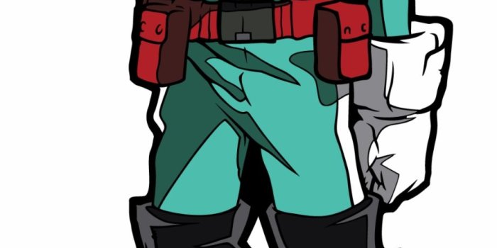 920x2688 Izuku Midoriya - My Hero Academia Figpin, Transparent Png Download
