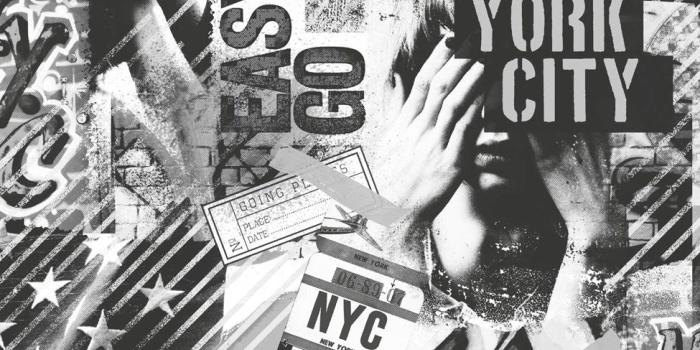 975x975 Modern Wallpaper American Graffiti 2 Muriva L061 - MurivaMuriva