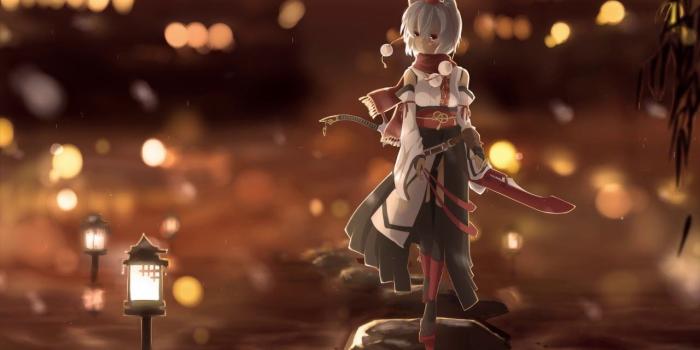 1280x720 Touhou Fox Girl Anime Live Wallpaper HD