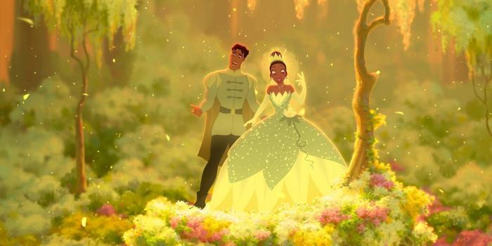 1920x1080 Cartoons Tiana The Princess and the Frog Disney Prince Naveen