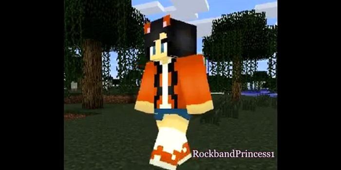 1920x1080 Minecraft Game Skins Free Minecraft Girl Fox Skin