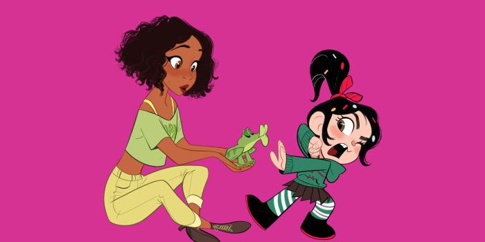 2560x1440 Ralph Breaks the Internet Disney Princess with Vanellope HD desktop