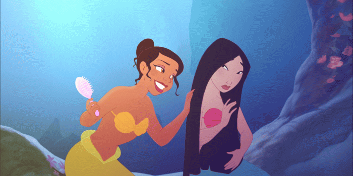 1280x720 Tiana and Mulan as mermaids - Disney Princess Photo (38490584) - Fanpop
