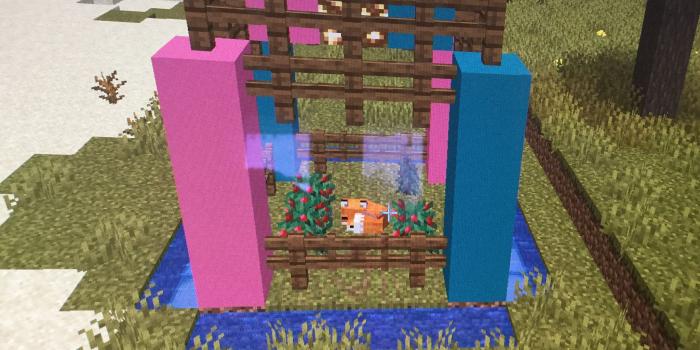 2048x1536 Minecraft fox house - Album on Imgur