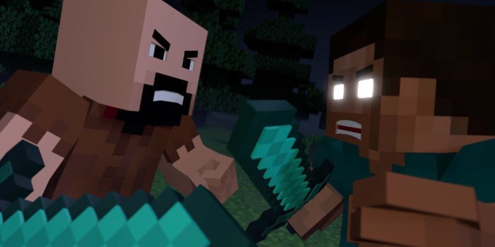 1280x720 The epic battle. Notch vs HEROBRINE. Who will win? | HEROBRINE vs