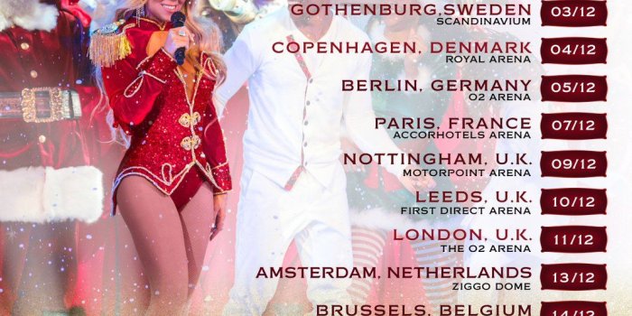 1075x1200 MariahCarey > News > Mariah's European Christmas Concerts Announced!