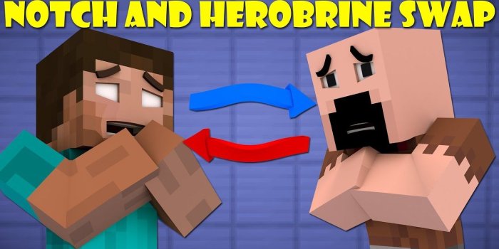 1280x720 Minecraft Wallpaper Herobrine And Notch - #traffic-club