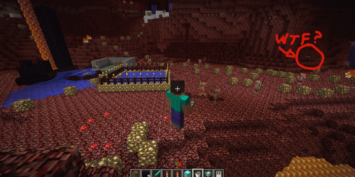 1366x706 WTF! Herobrine? - Herobrine Photo (33264583) - Fanpop